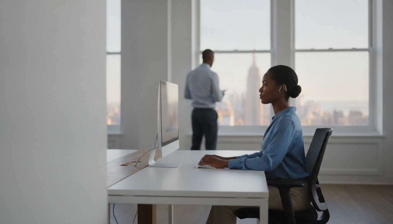 A New York employee facing sudden scrutiny and schedule changes after requesting a disability accommodation