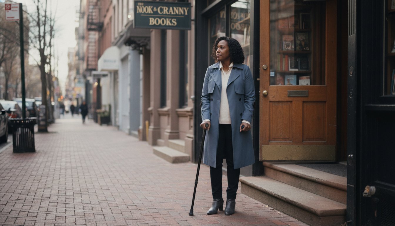 Person with a disability turned away at a New York City venue entrance
