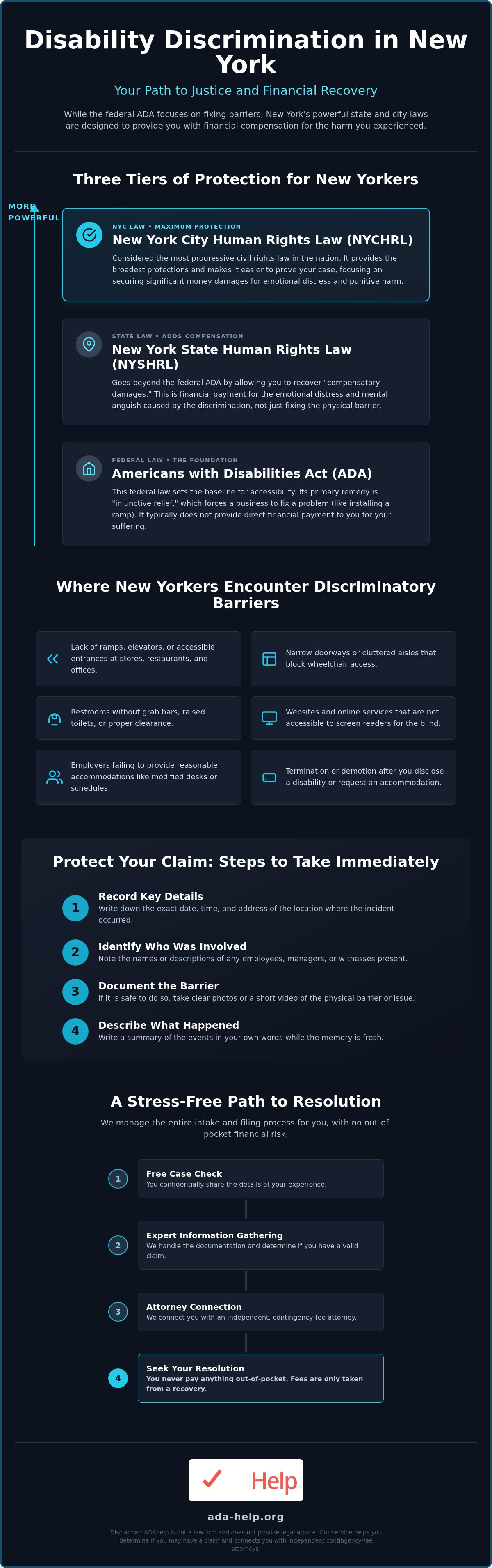 Justice for disability discrimination