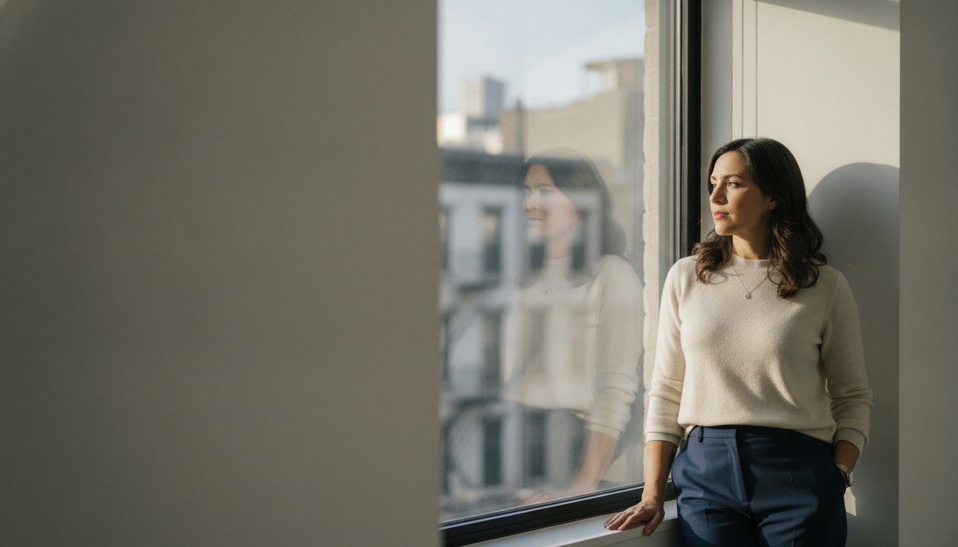 Employee discussing a workplace mental health accommodation in New York