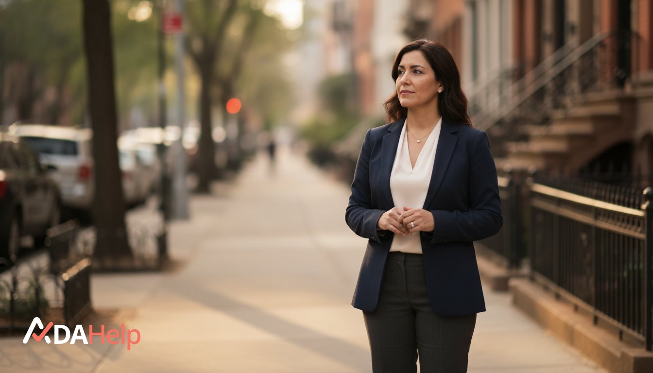 Employee meeting with a manager to discuss perceived disability discrimination in a New York workplace