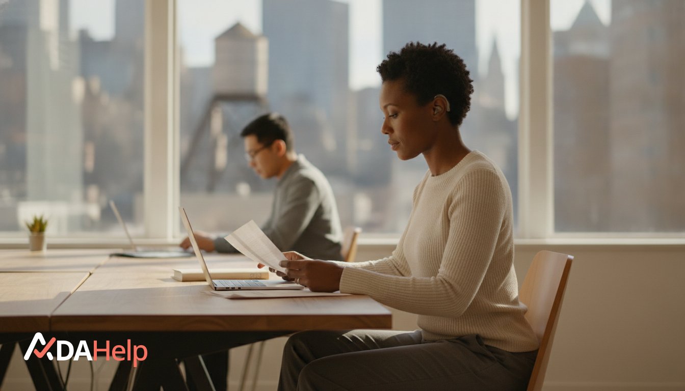 An employee facing workplace disability discrimination in New York